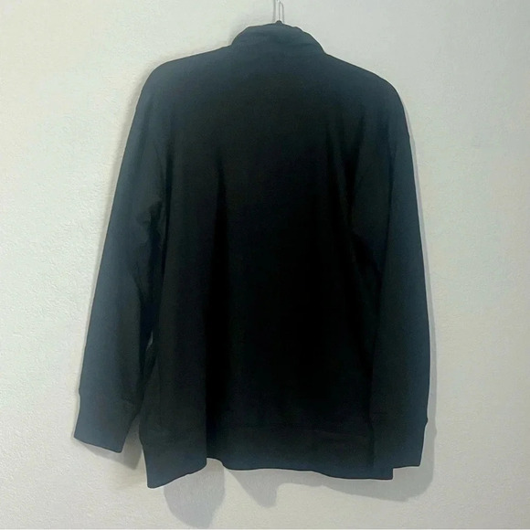 NEW J Crew Black Knit Wrap Cardigan Sweater- Large - Picture 7 of 8